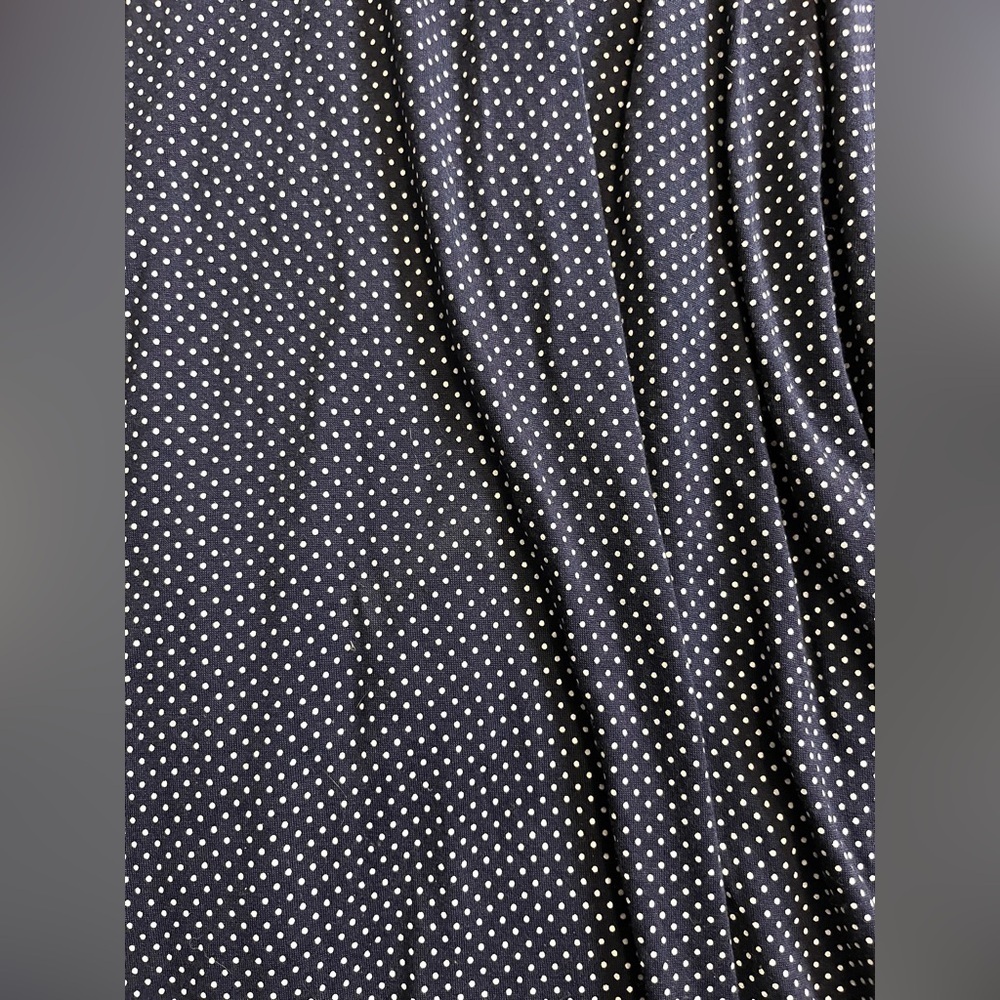 GAP Twist Strap Navy Blue Polka Dot Dress Women’s Size Small - Picture 5 of 10